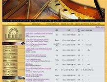 Tablet Screenshot of beethovenpiano.net